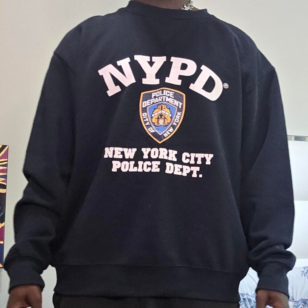 NYPD Officially Licensed New York City Police Graphic Crewneck Sweatshirt